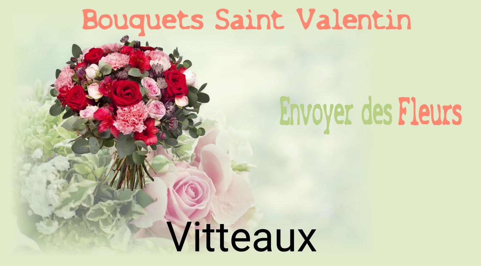 Roses de Saint-Valentin livrées à Vitteaux